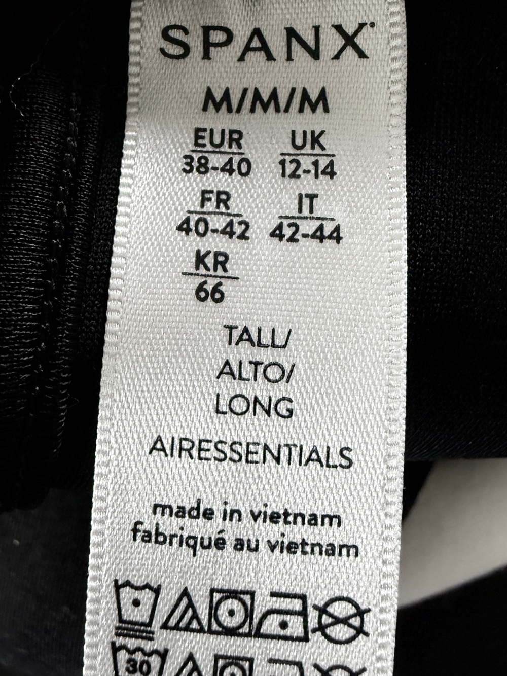 SPANX AirEssentials Stripe Jumpsuit Medium TALL Black White - Picture 3 of 11